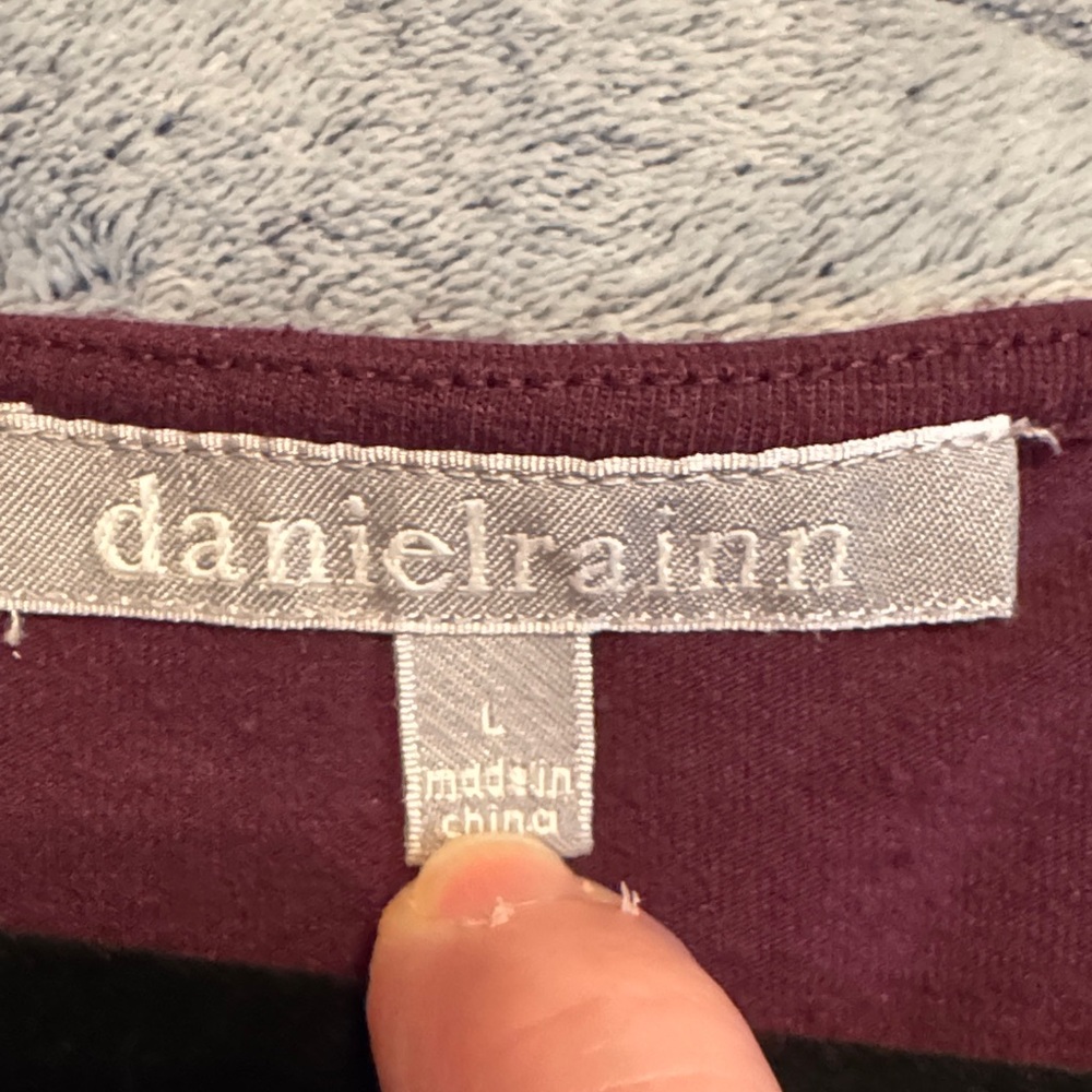 Daniel Rainn Deep Purple Blouse